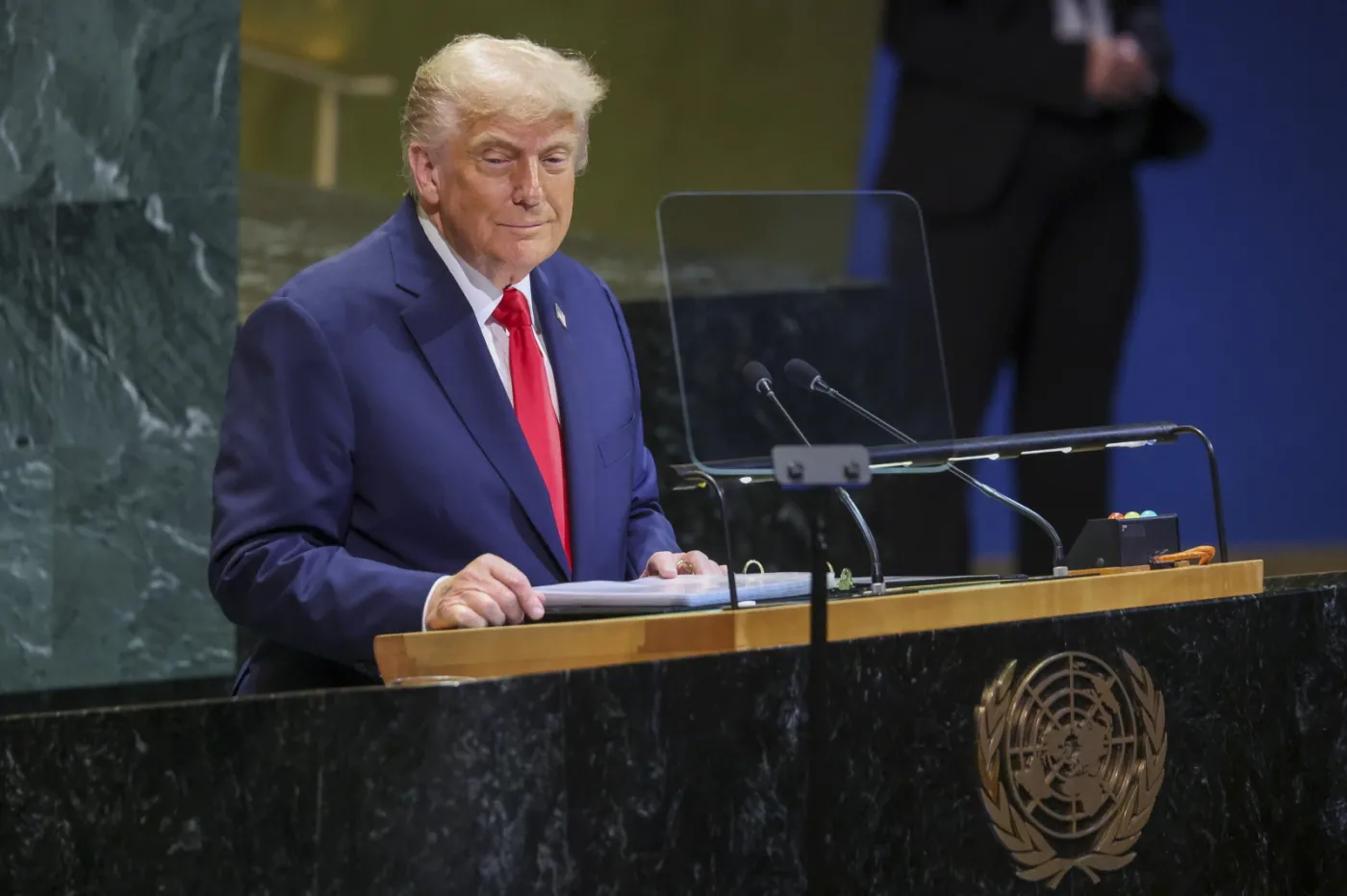 Trump: Zakończyłem siedem wojen, a ONZ tylko pisze mocne listy