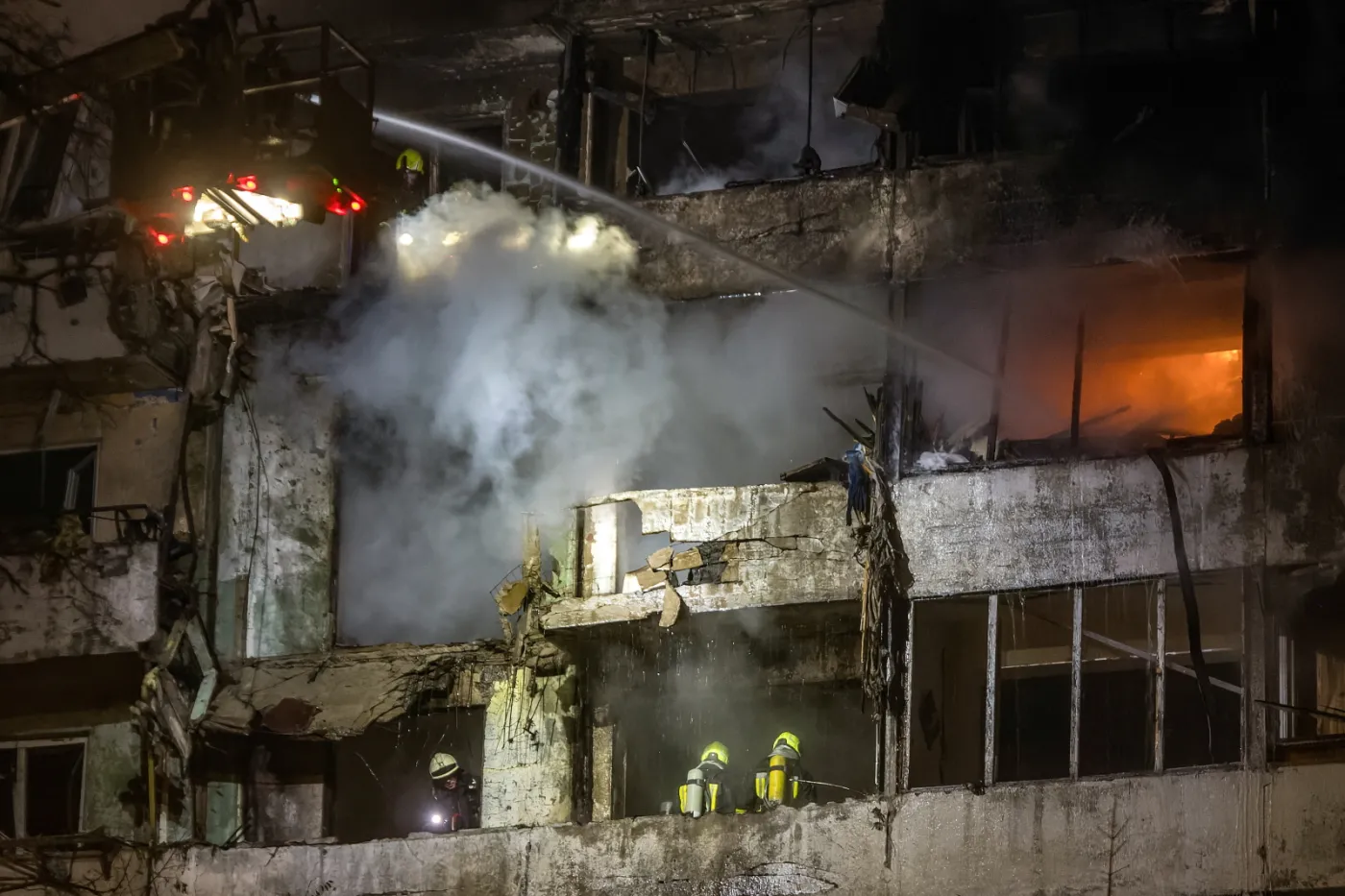 Wielki atak Rosji na Kijów. Rośnie liczba ofiar, wybuchy nie ustają