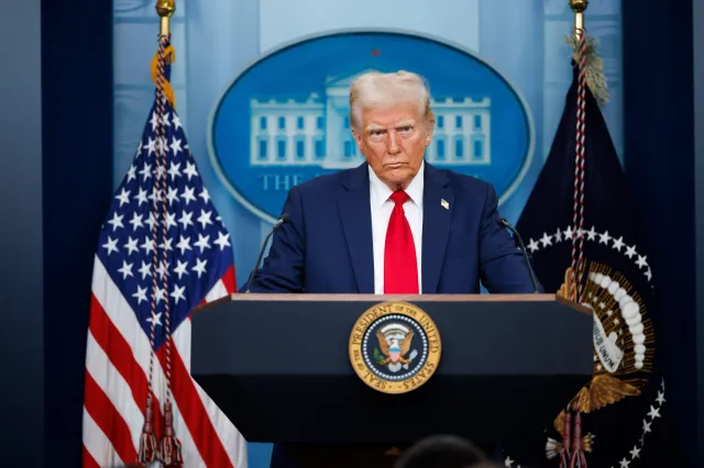 Trump o rosyjskich dronach nad Polską: Nie chcę nikogo bronić