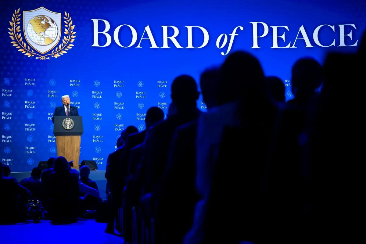 Trump powołuje Radę Pokoju w Davos. Orban i Milei wśród założycieli