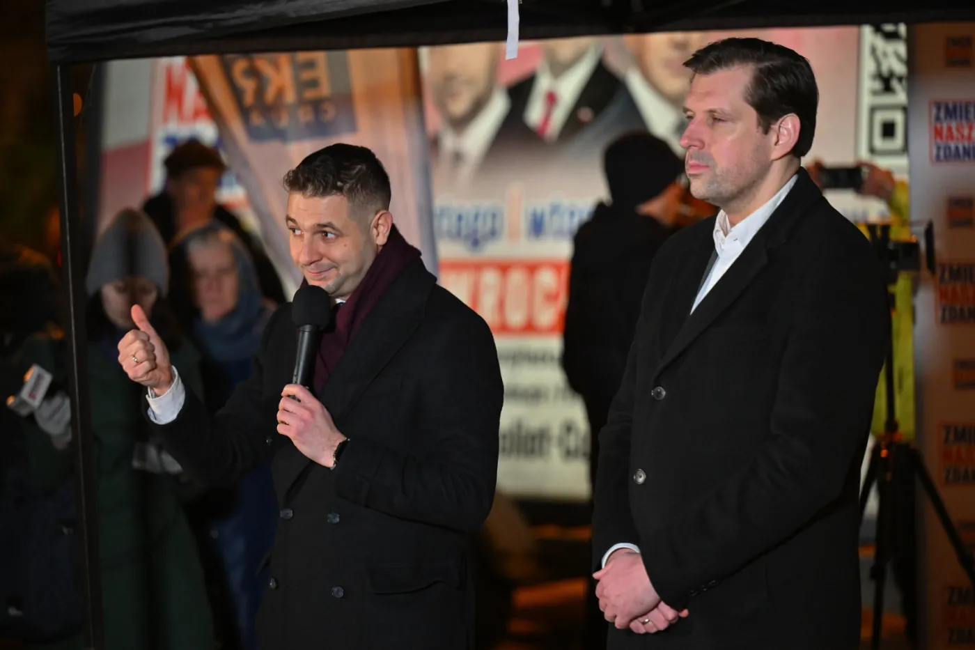 Politycy PiS starli się ze studentami w sprawie SAFE. "Zdrada Polski"