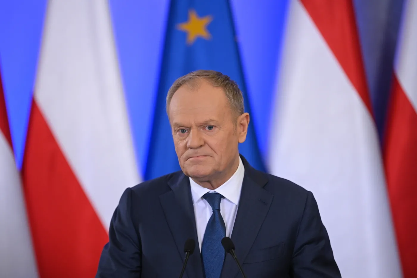 Trzęsienie ziemi na stacjach paliw. Tusk: Proszę kierować pytania do innego Donalda