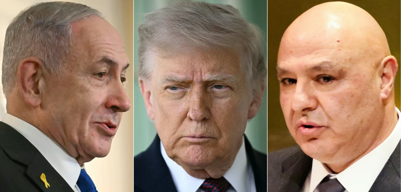 Benjamin Netanjahu, Donald Trump i Joseph Aoun