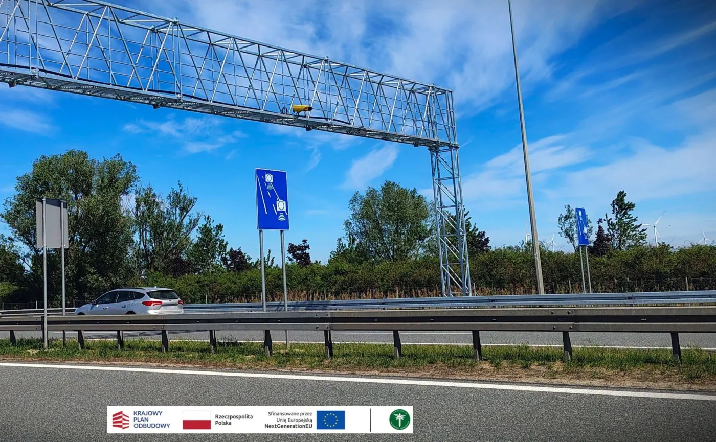 Odcinkowy pomiar prędkości na S7 woj. pomorskie