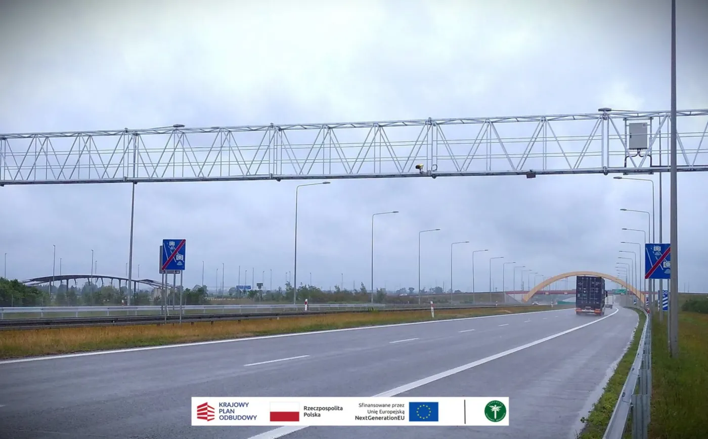 Odcinkowy pomiar prędkości na autostradzie A1