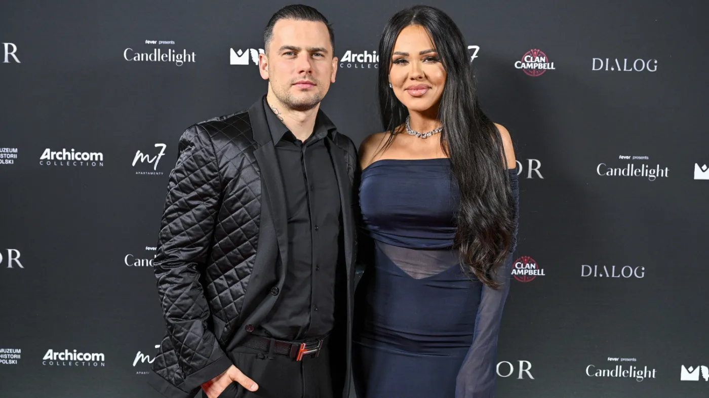 Sylwia Bomba i Grzegorz Collins