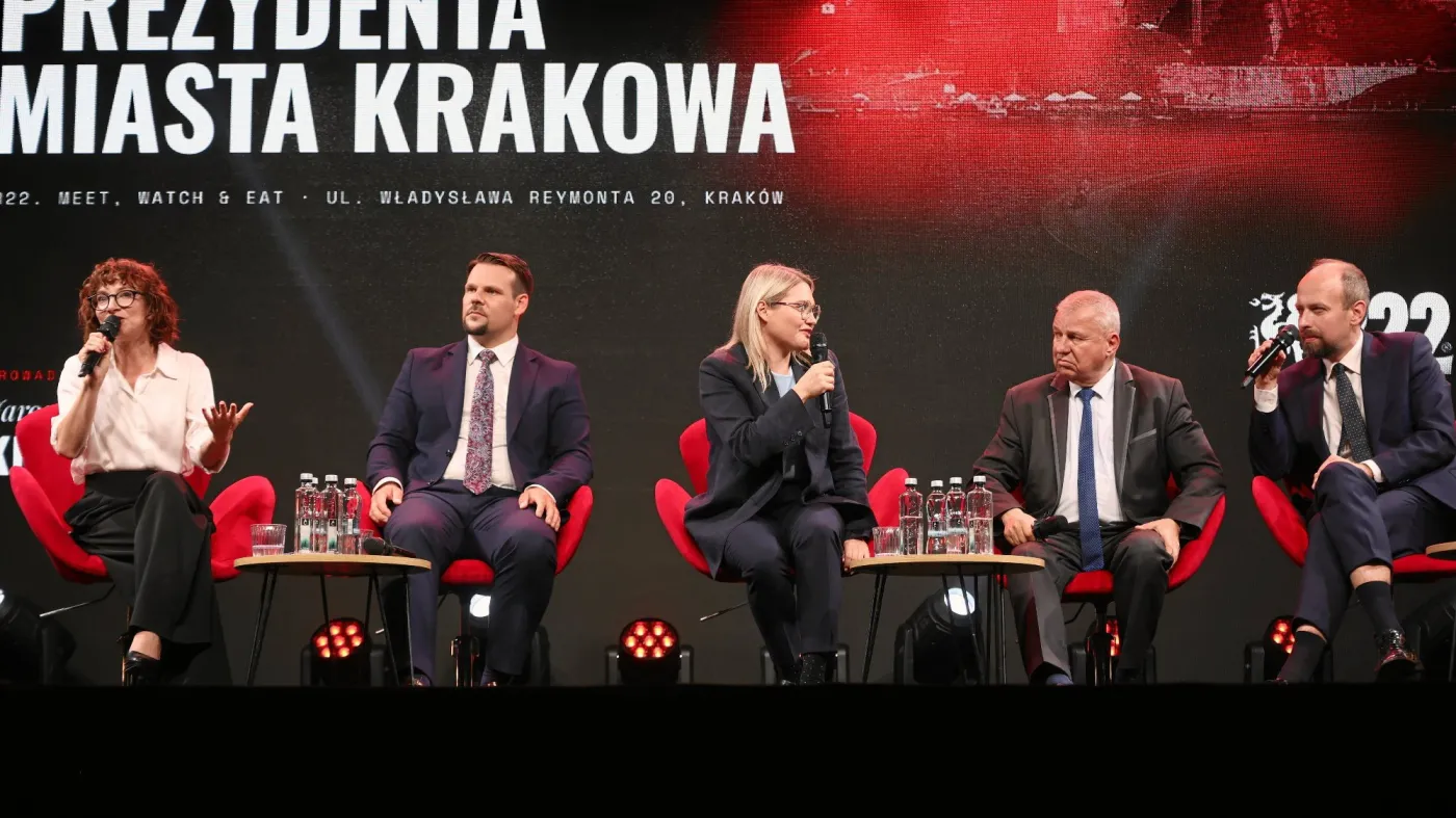 Debata przed wyborami prezydenckimi w Krakowie