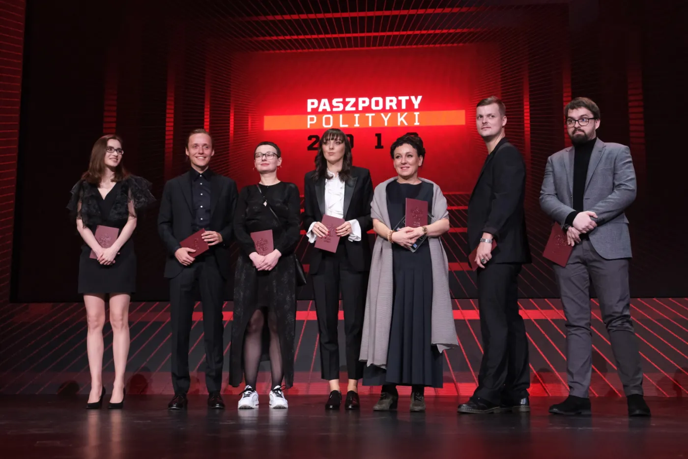 Bartosz Bielenia z Paszportem "Polityki" w kategorii film za 2019 r.
