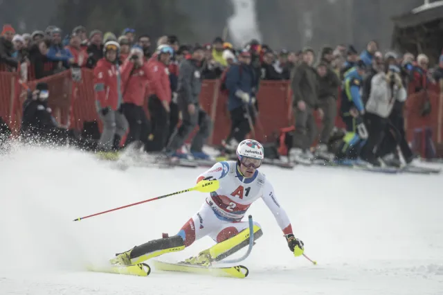 Alpejski PŚ. Daniel Yule wygrał slalom w Kitzbuehel
