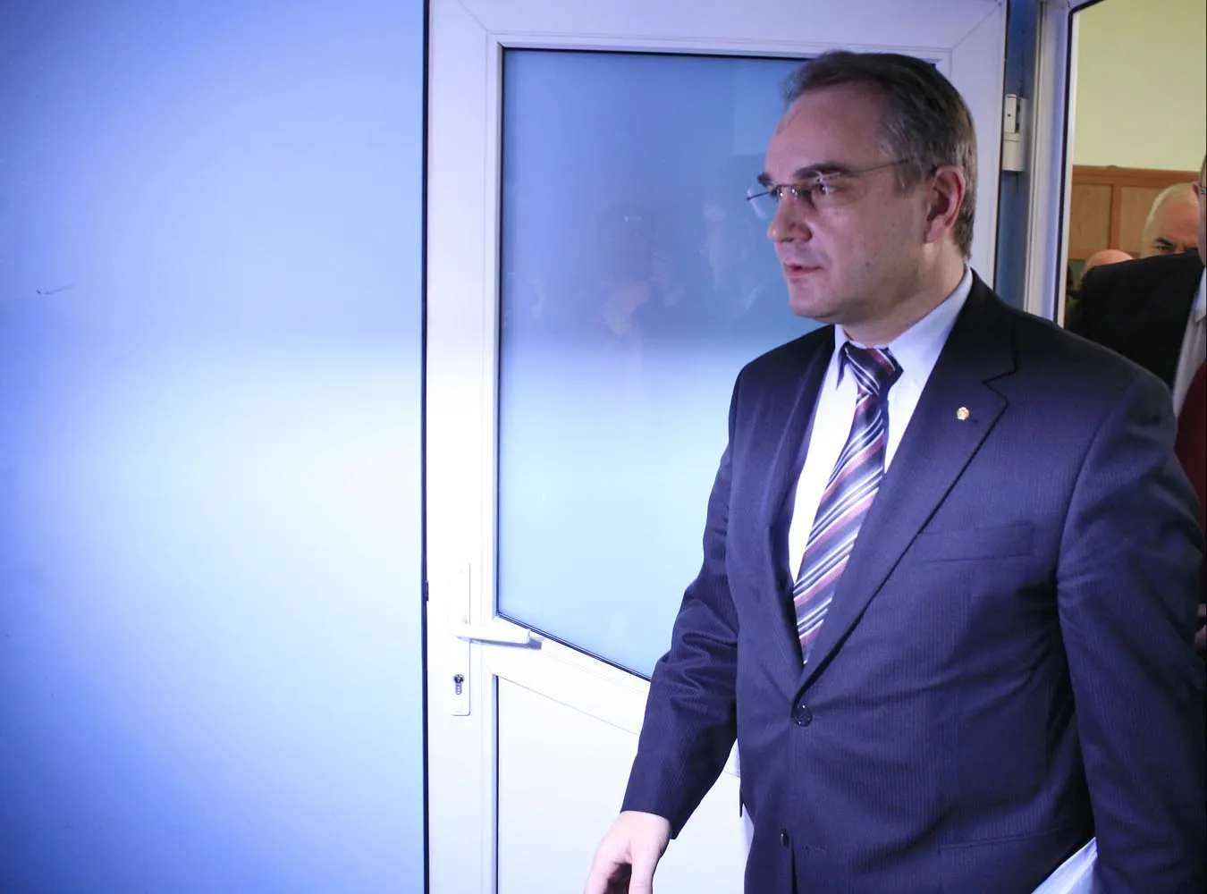 Ochrona radia nie wpuściła Pawlaka