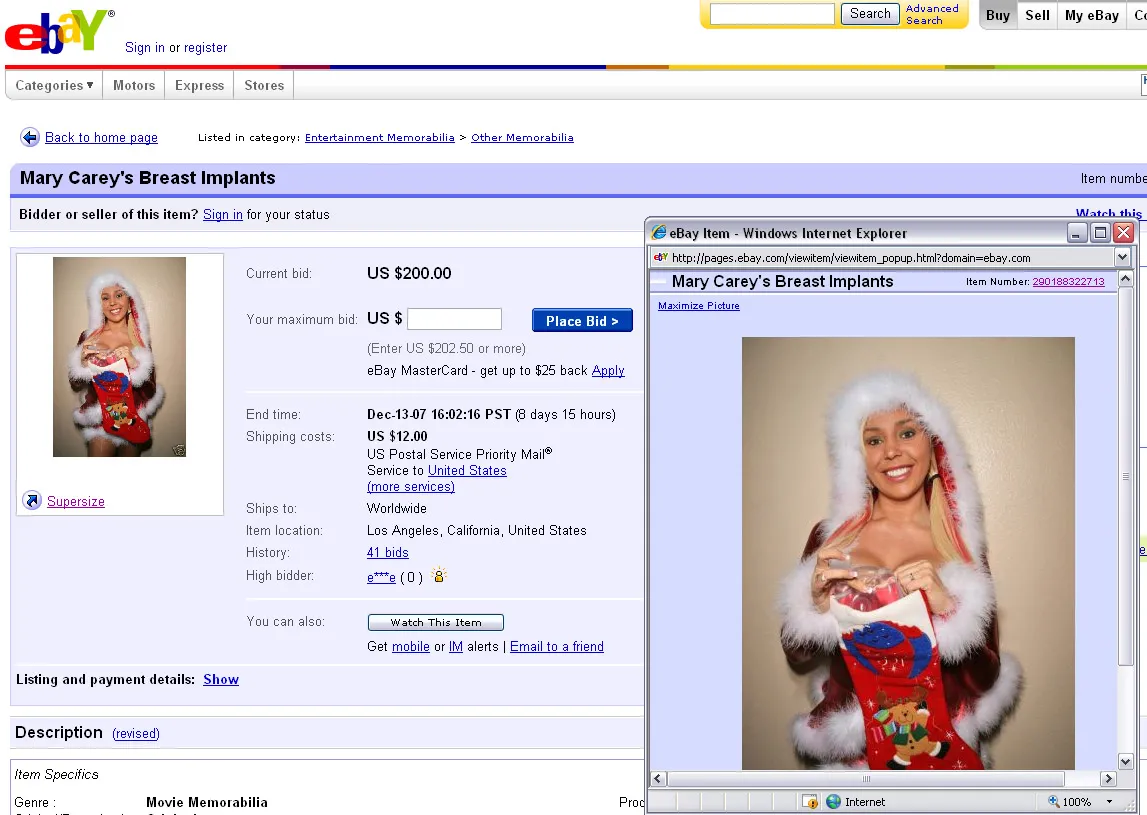 Propozycja prezentu na święta Implanty piersi z autografem...