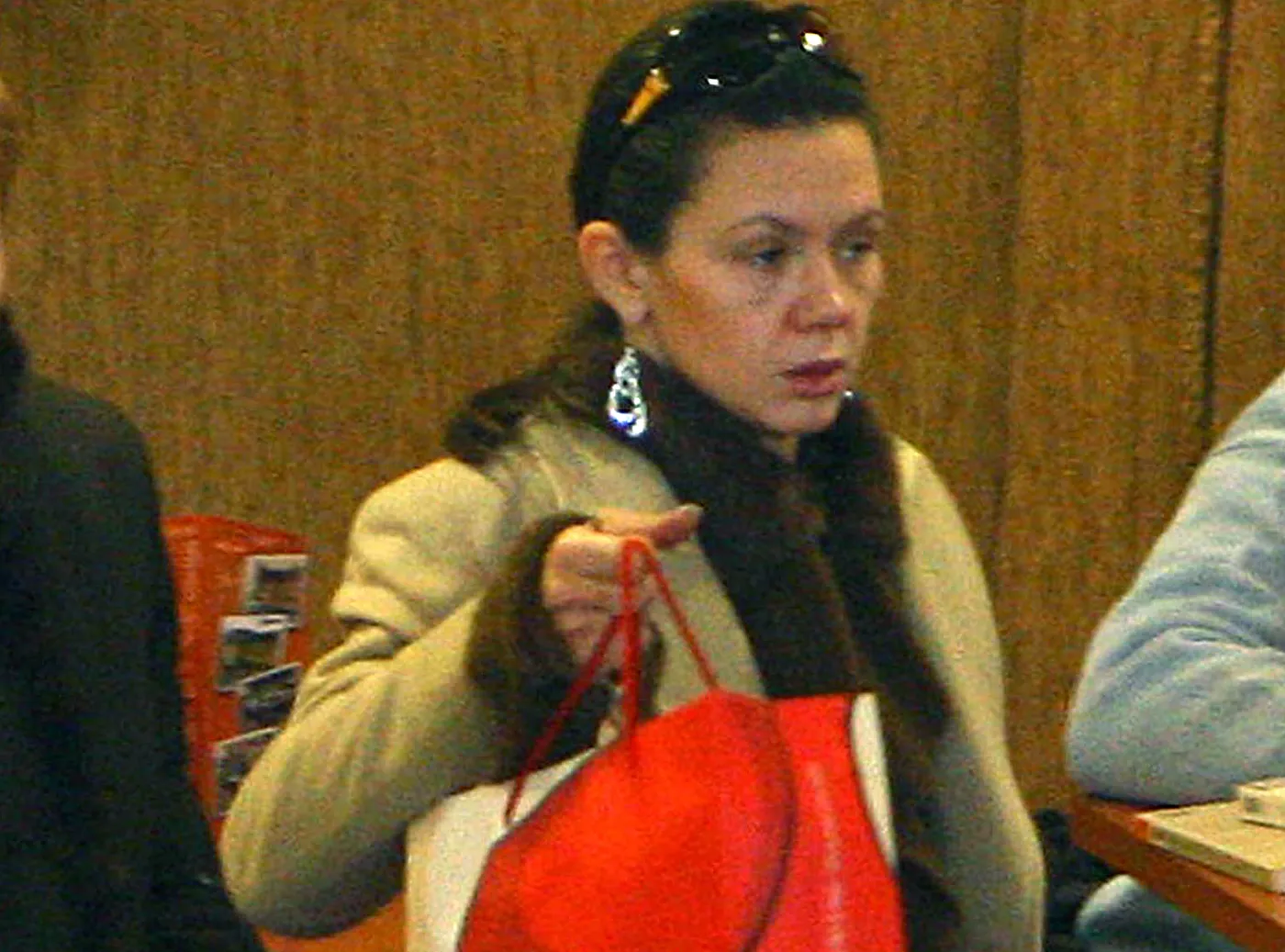 Zmęczona twarz Kingi Rusin