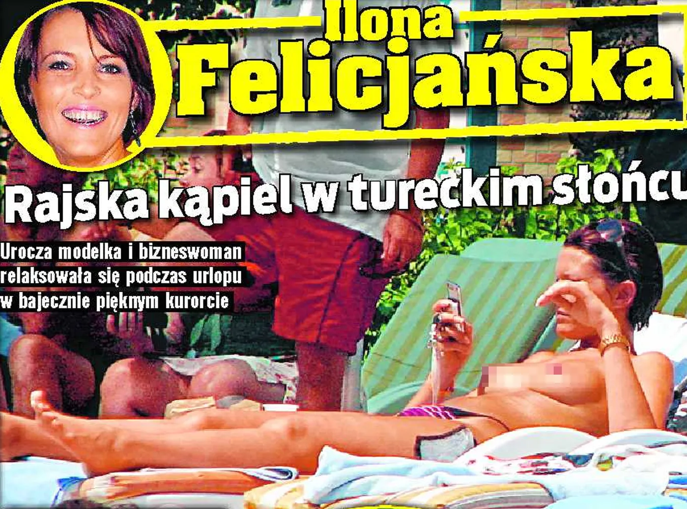 Ilona Felicjańska podczas urlopu na tureckim Wybrzeżu Egejskim starała się wykorzystać każdą chwilę bajecznej pogody