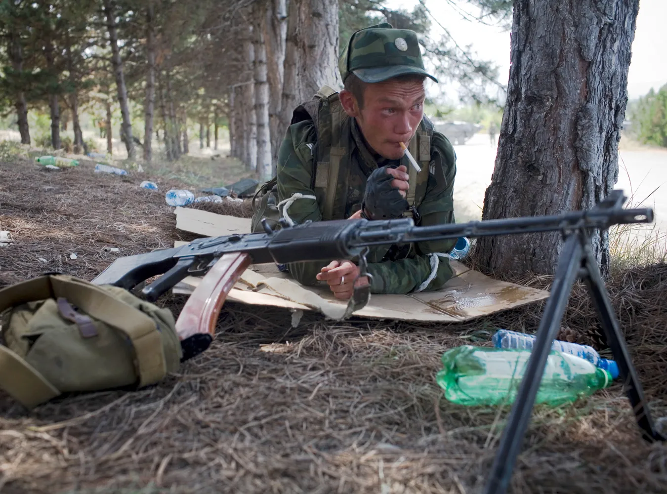 Rosjanie kłamią. Ich armia stoi u bram Tbilisi