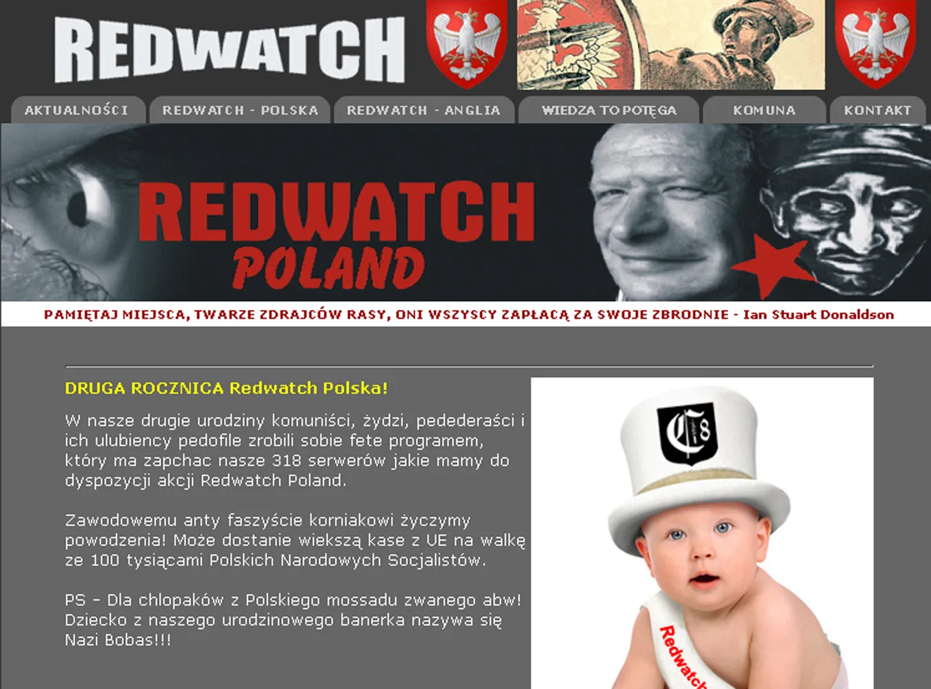 Internauci blokują neonazistów