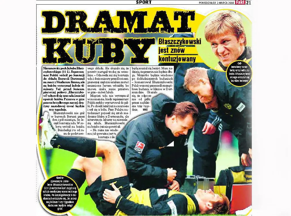 Dramat reprezentanta Polski