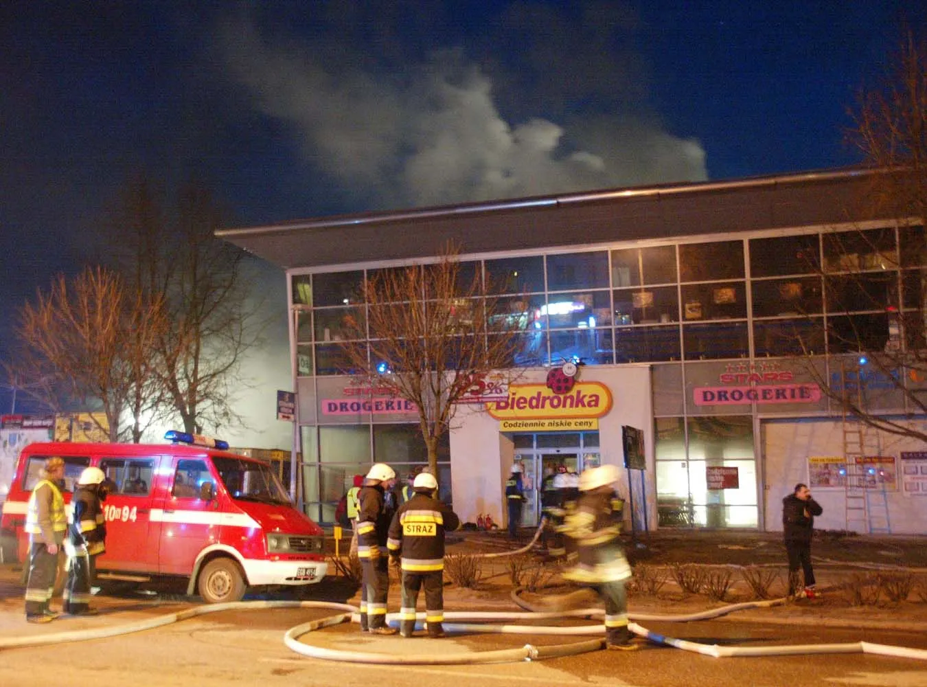 Dwie kobiety zginęły w pożarze marketu