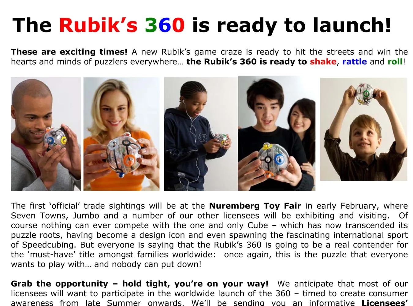 Jest kulista konkurencja dla kostki Rubika