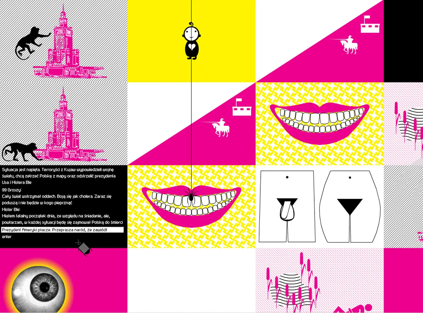 "Szajba" Klaty. Banalna farsa