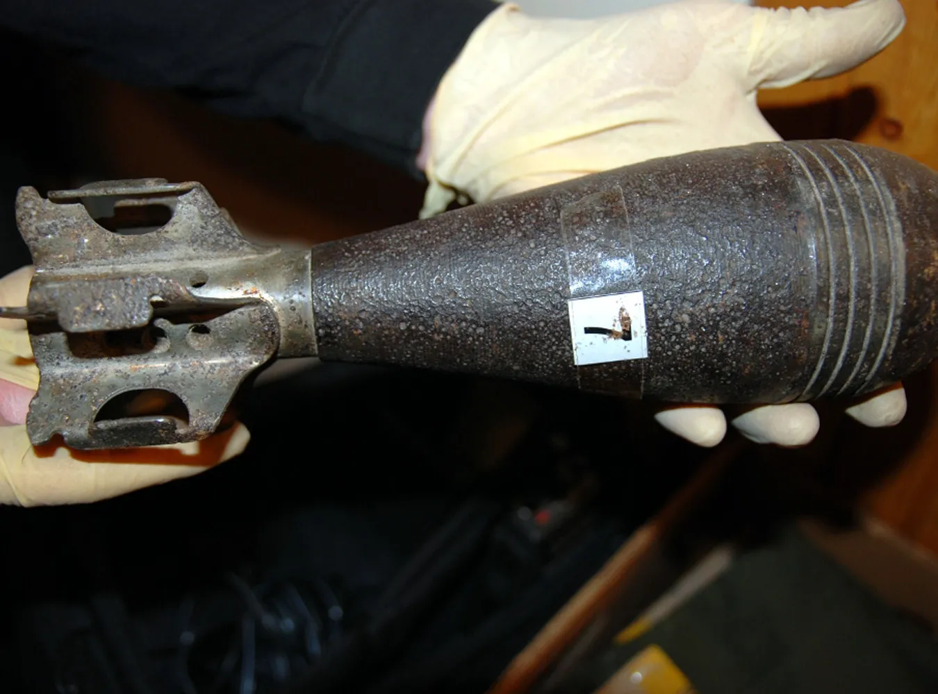 Arsenał w pruszkowskim mieszkaniu