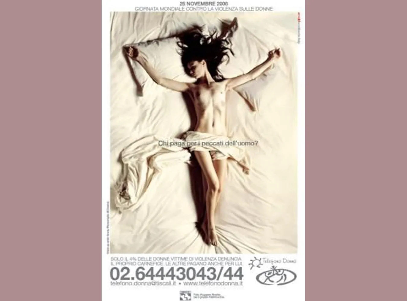 Plakat z nagą kobietą obraża uczucia religijne?