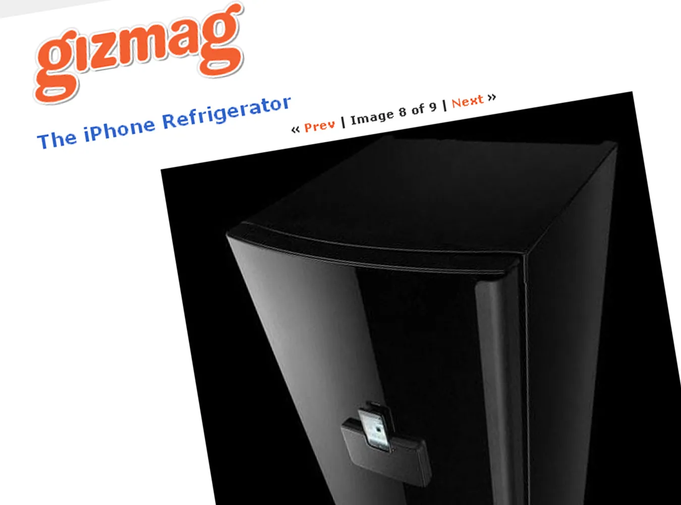 Lodówka, która nie boi się iPoda