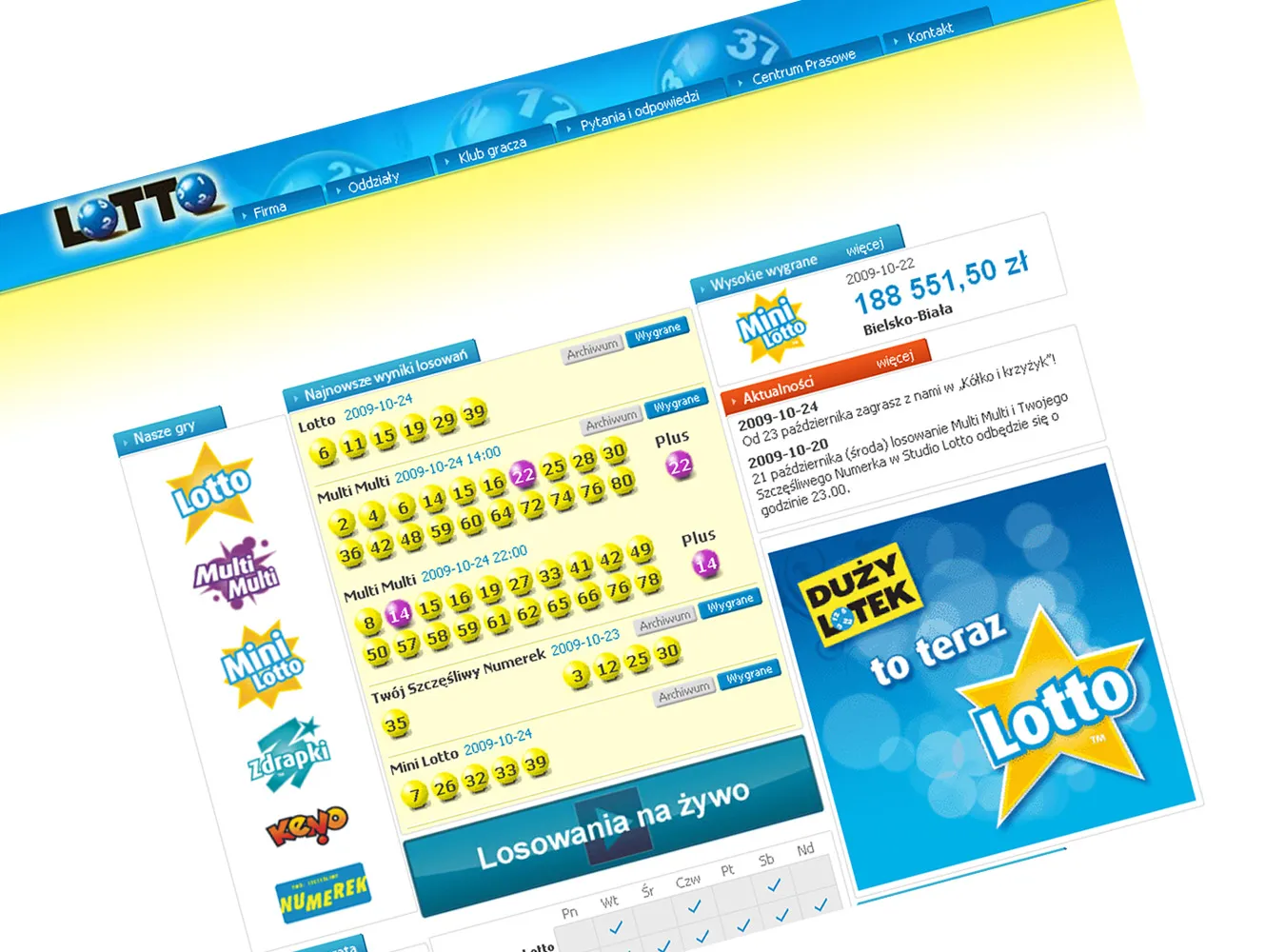 Zamieszanie w czasie losowania  quot;Multi Multi quot;