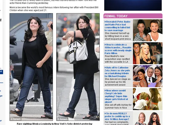 Co słychać u Moniki Lewinsky?