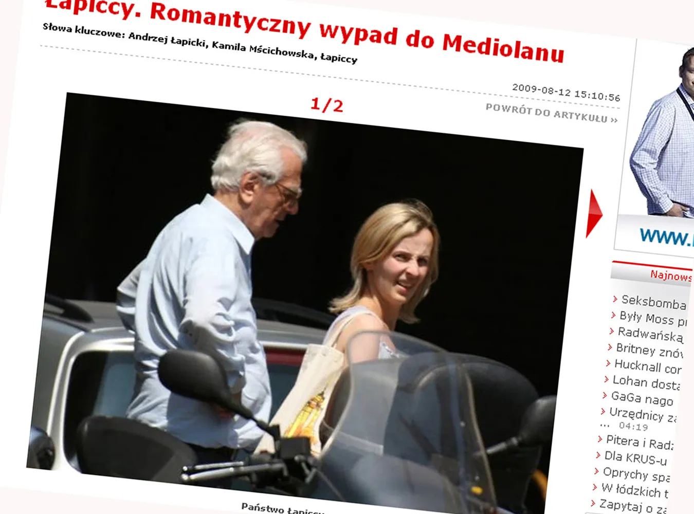 Łapiccy zażywają odpoczynku w Mediolanie