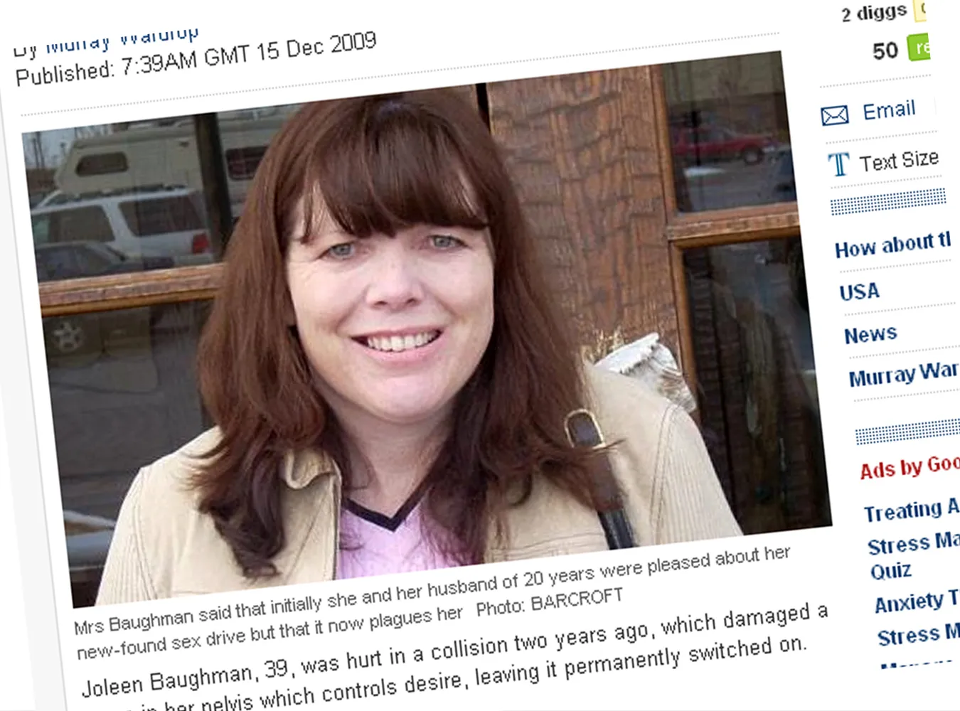 Uszkodziła nerw i... wszystko ją podnieca