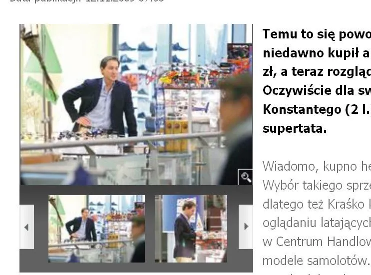 Piotr Kraśko szuka helikoptera