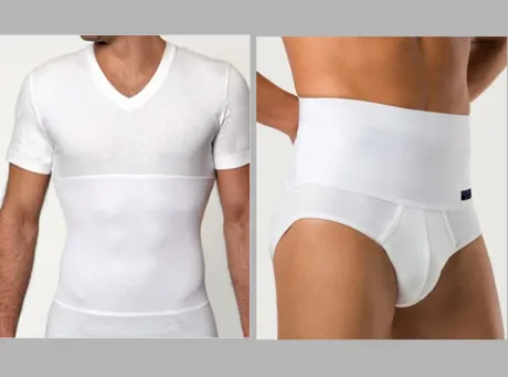 Co bielizna może wyszczuplić mężczyźnie?