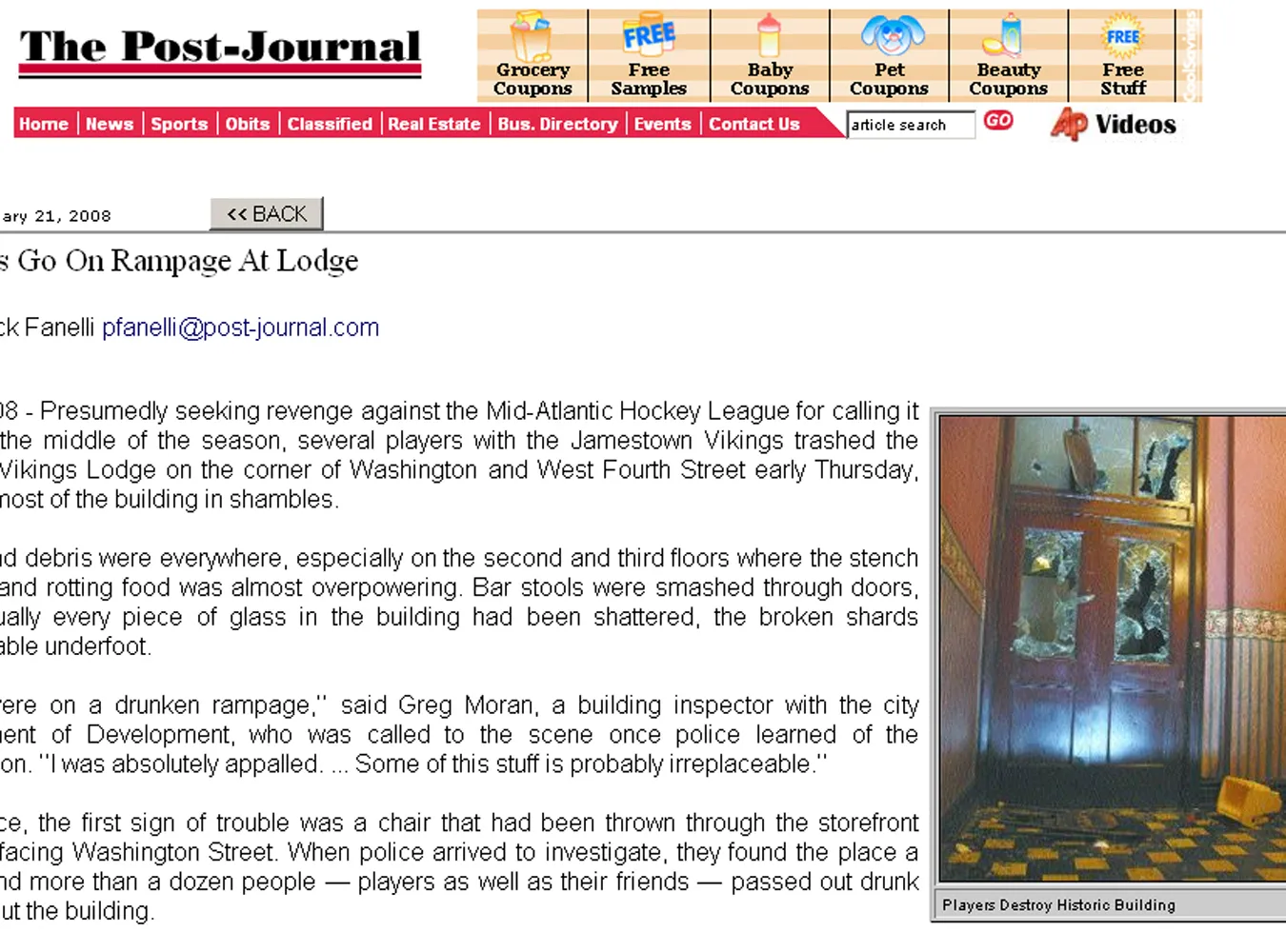 Zdemolowali hotel, bo nie zapłacono im pensji