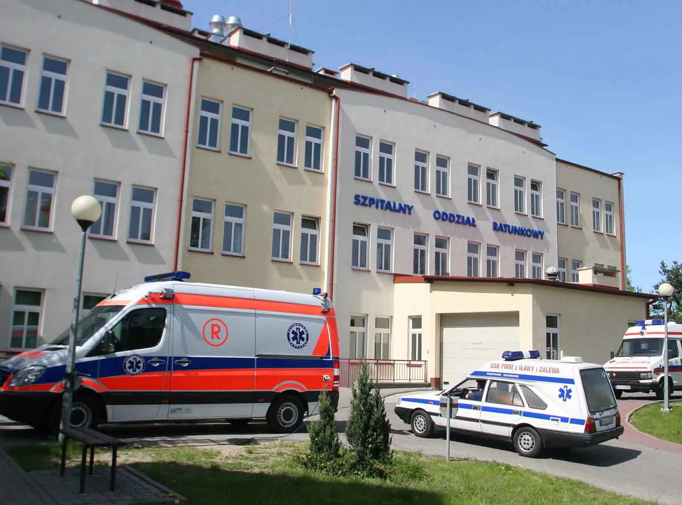 Ewakuowano pacjentów ze szpitala w Iławie