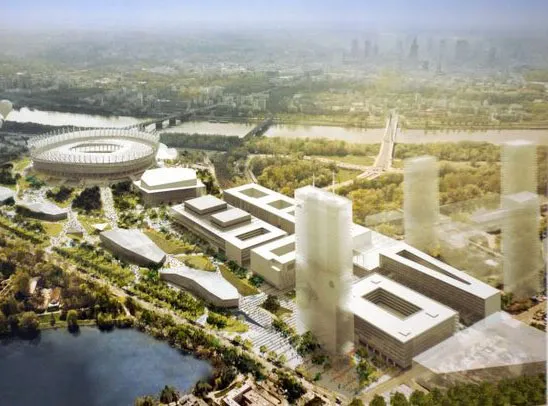 Tak będą wyglądać okolice Stadionu Narodowego