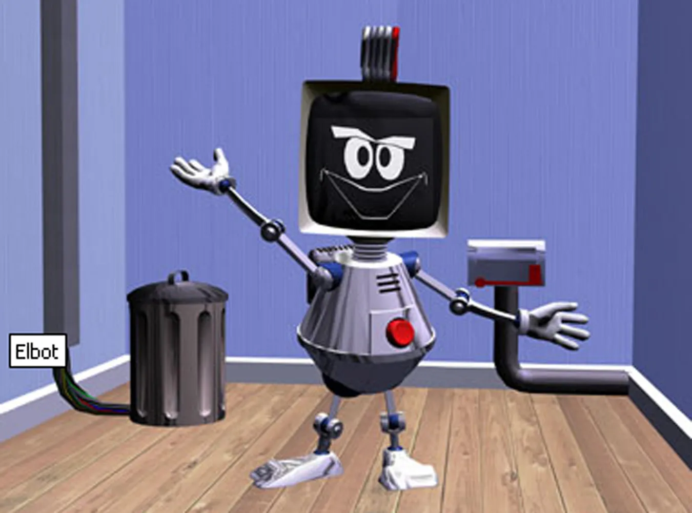 Elbot to program komputerowy wykorzystujący zaawansowane procedury sztucznej inteligencji