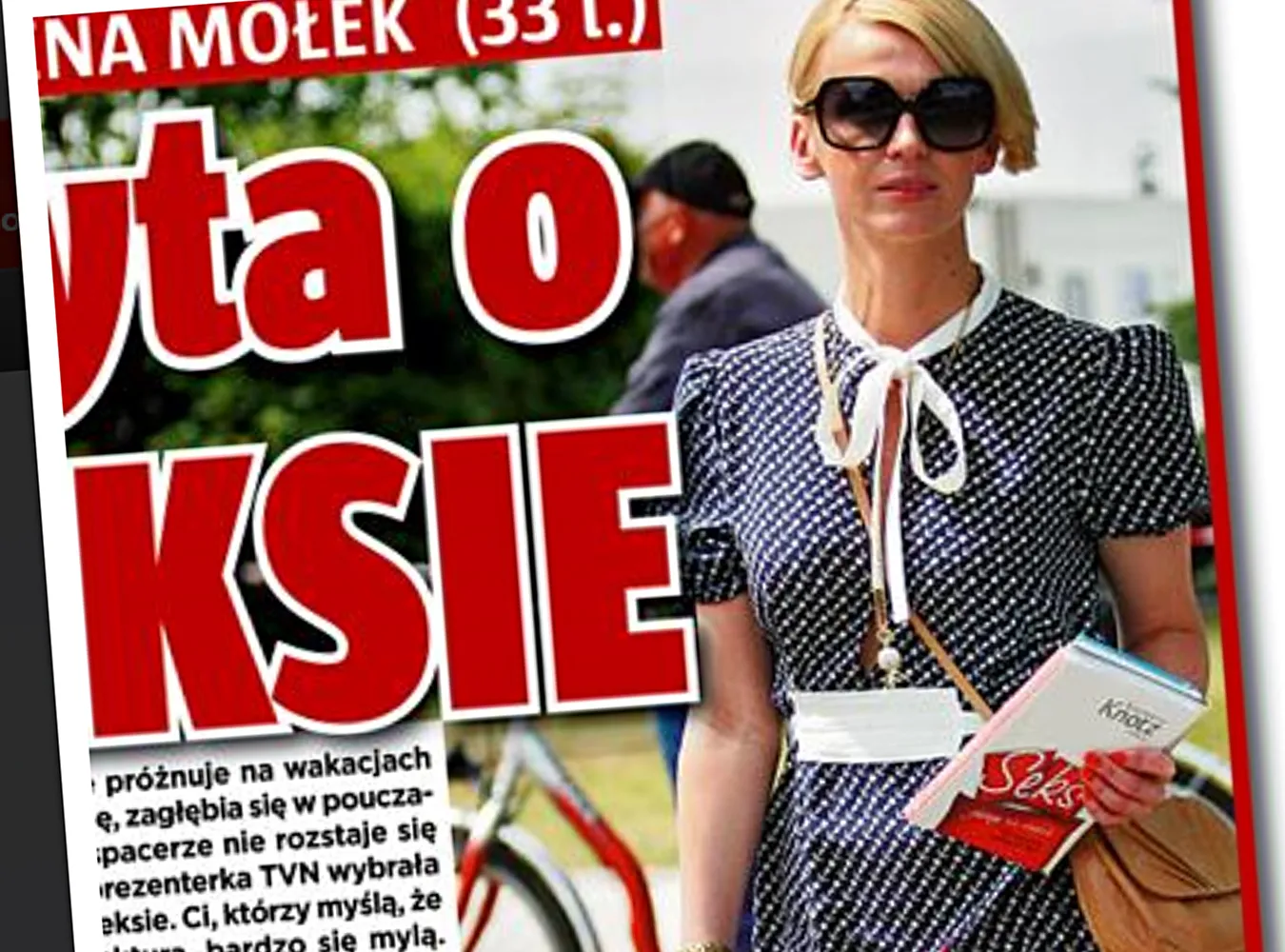 Magda Mołek dokształca się w seksie