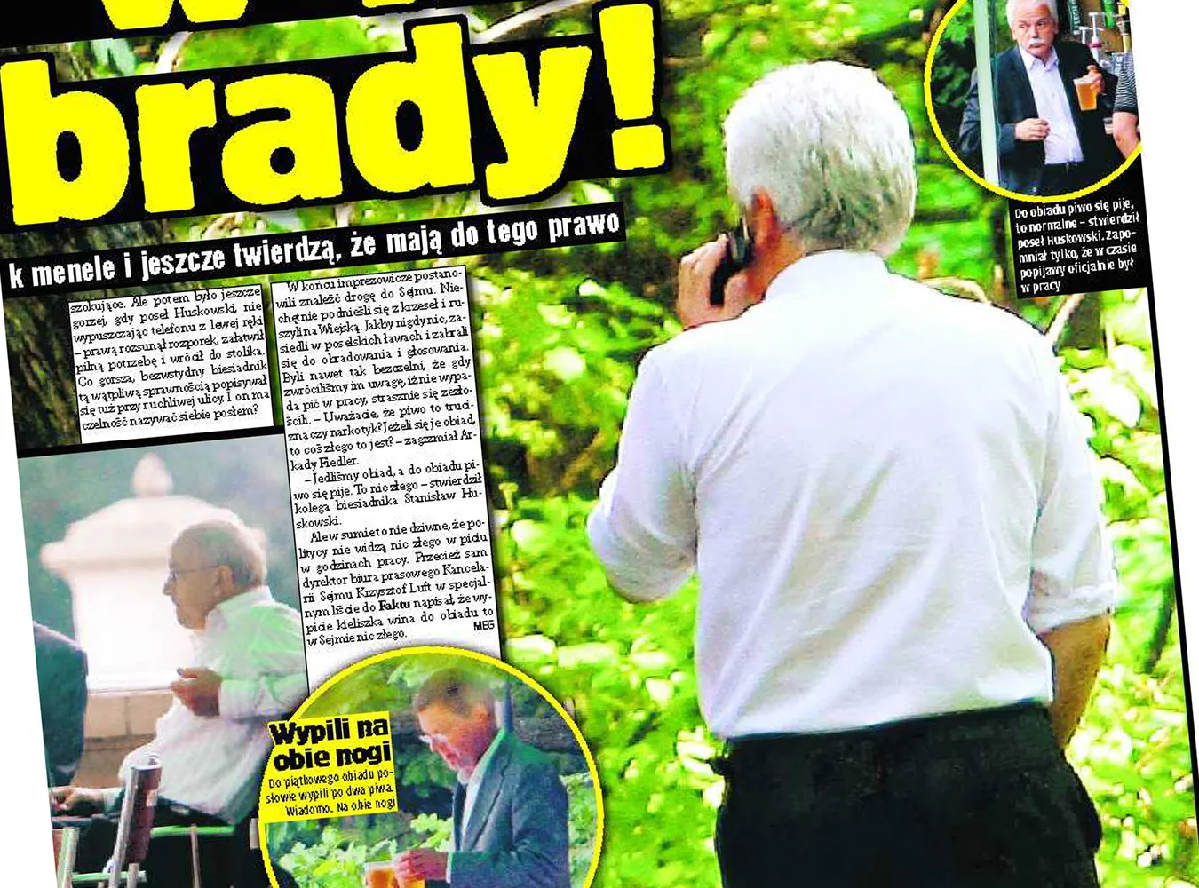 Posłowie PO zachowywali się jak menele