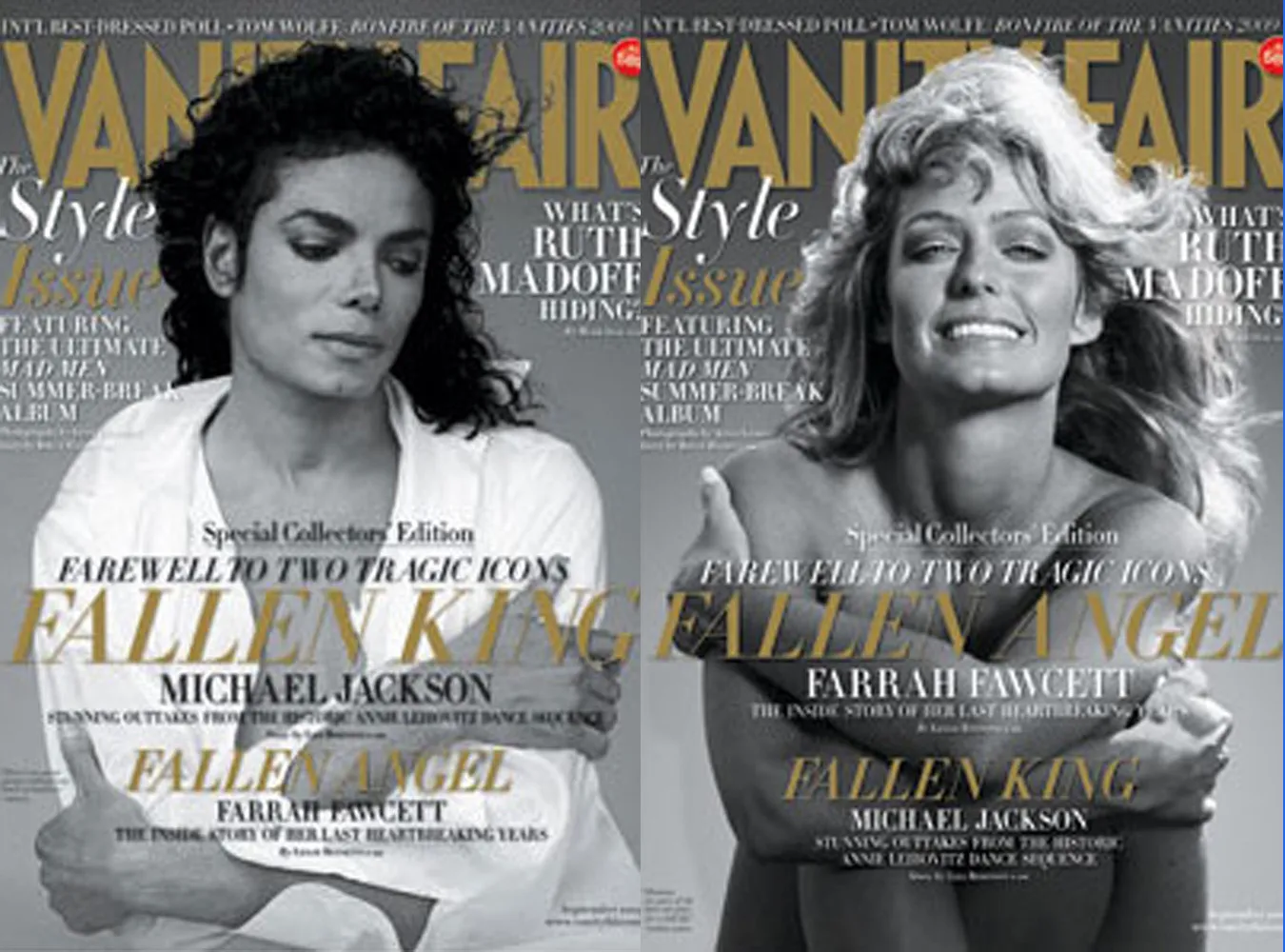 Hołd "Vanity Fair" dla zmarłych gwiazd