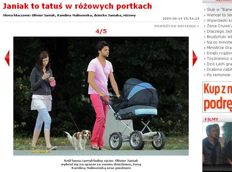 Olivier Janiak zróżowiał ze szczęścia