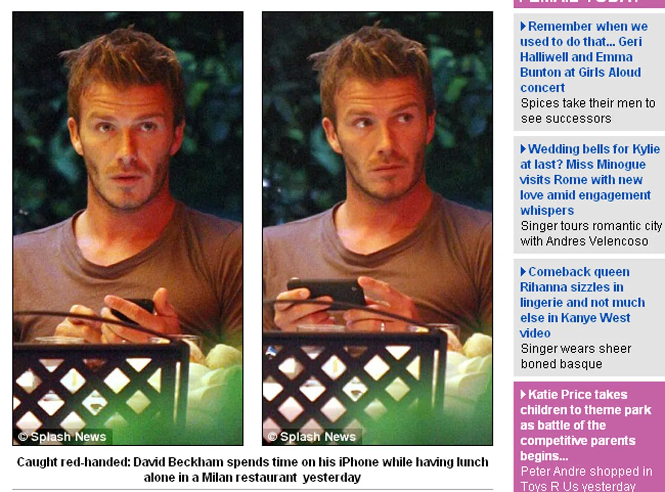 David Beckham przyłapany na zdradzie!