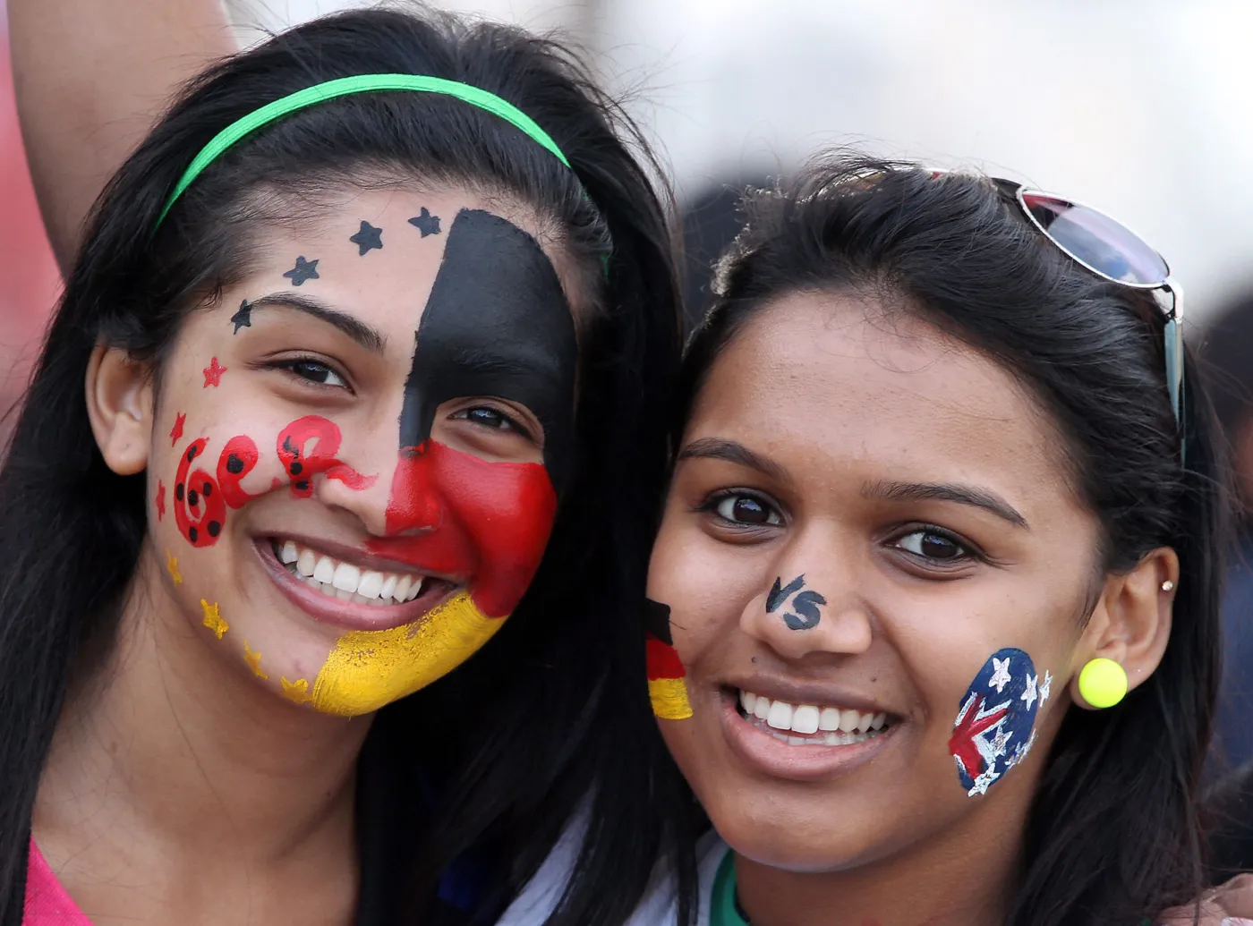 Te piękności kibicują piłkarzom