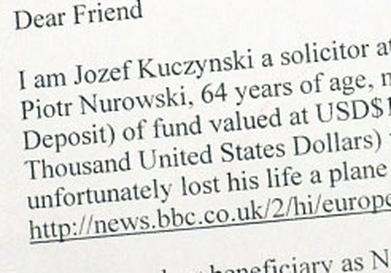 Nigeryjczycy żerują na katastrofie tupolewa