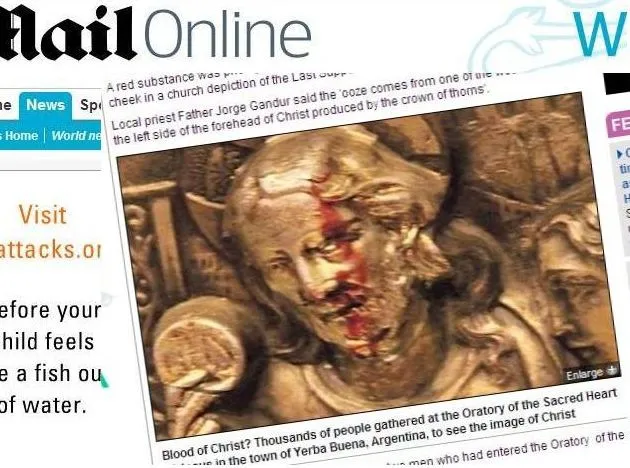 Tryska krew z Jezusa. To cudowne źródło?