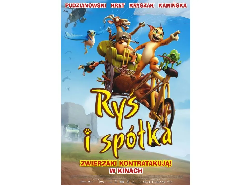 "Ryś i Spółka" - ekologiczna animacja z Pudzianem w tle