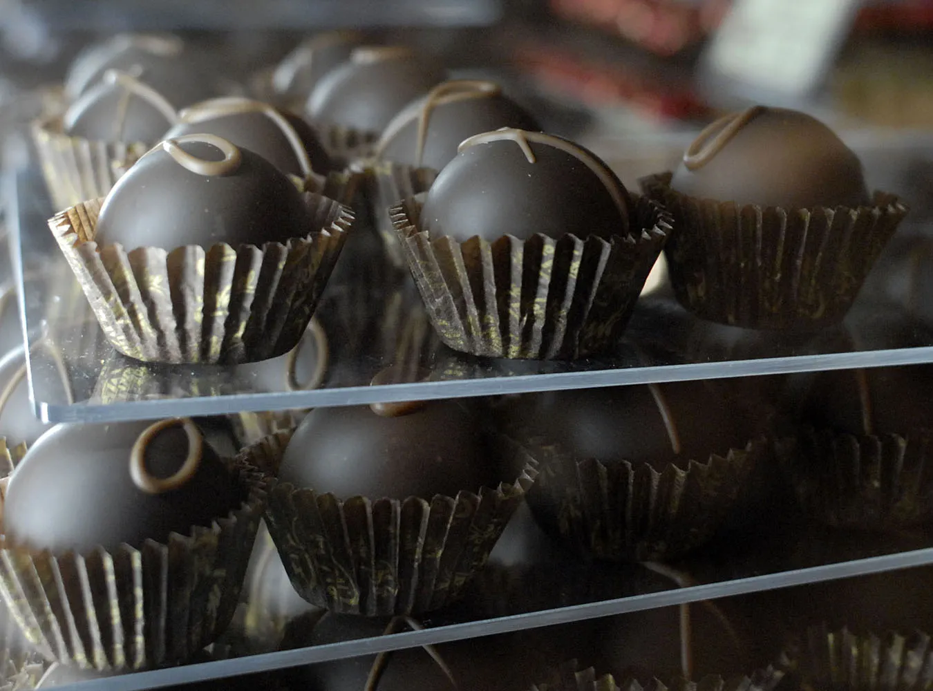 04.12.2007 Warszawa ul. Emilii Plater Hotel Intercontinental pijalnia czekolady
Fot. Marcin Lobaczewski