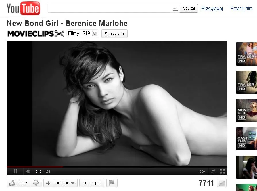 Oto nowa dziewczyna Bonda!