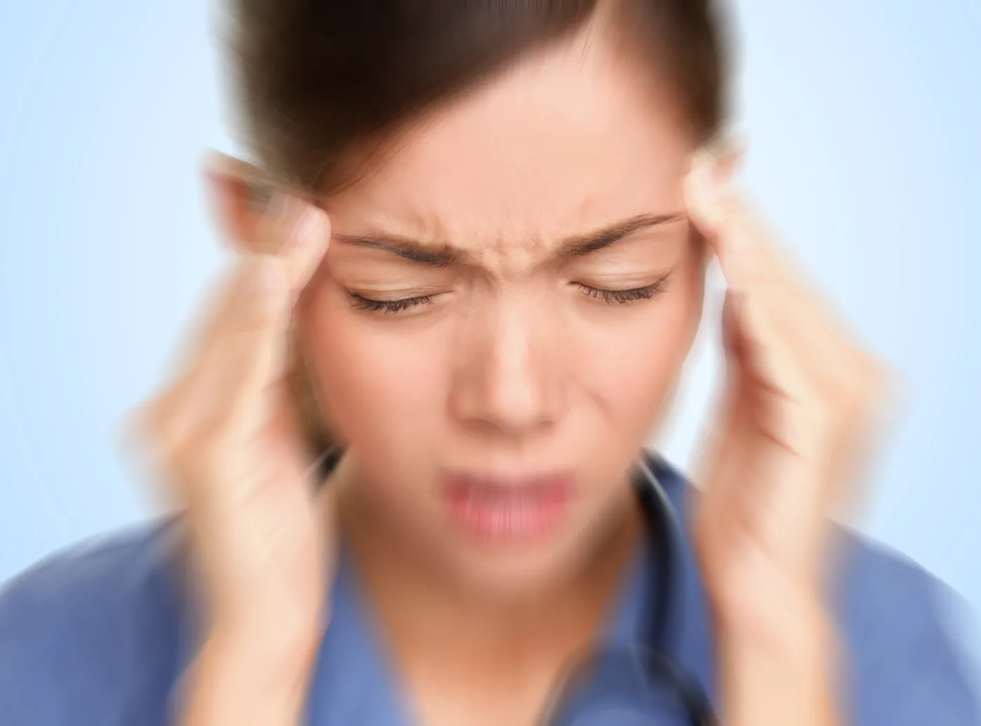 kobieta ból głowy