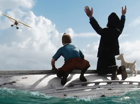 Tintin, Auta i Kot w butach walczą o Oscara