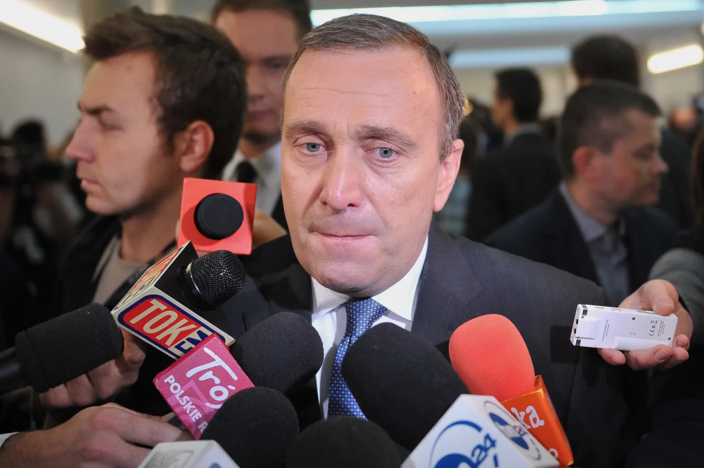 Schetyna w szpitalu. "Zatruł się"